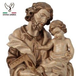 Statue of Saint Joseph with child