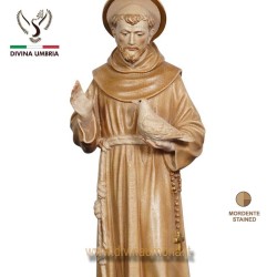 Saint Francis of Assisi wood statue