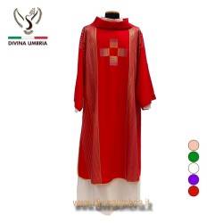 Dalmatic made of wool with a gold embroidered Cross