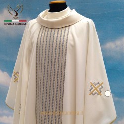Embroidered Chasuble out of wool