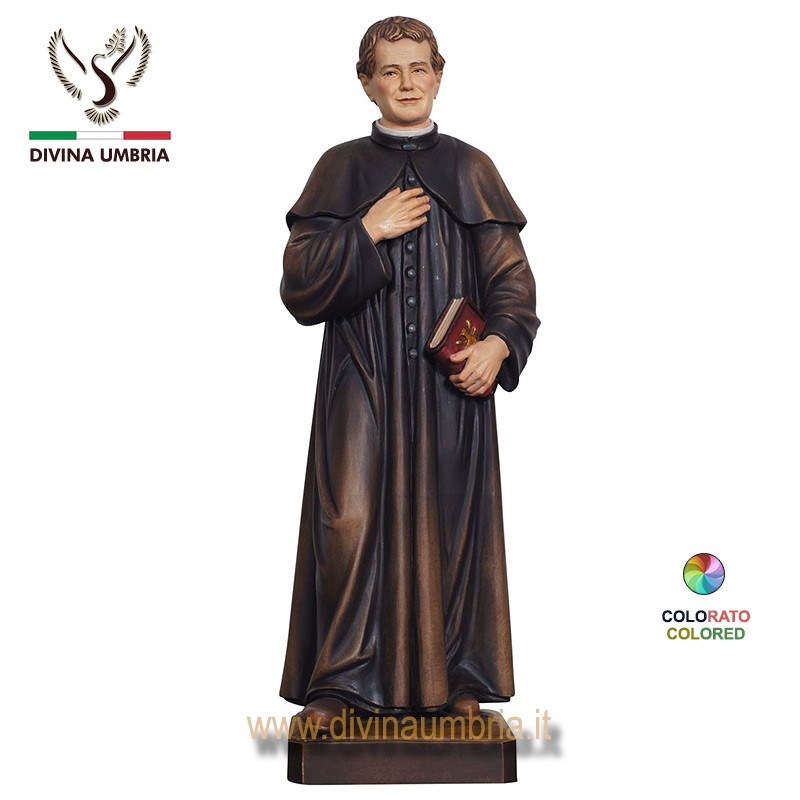 Saint John Bosco - Sculpture made of wood
