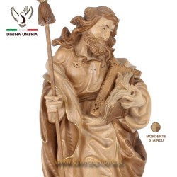 Statua legno San Tommaso Apostolo