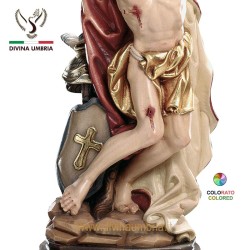 Saint Sebastian statue wood carving