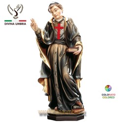 Statua in legno di San Camillo
