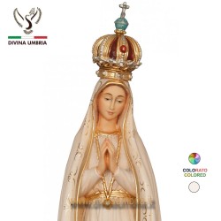 Statue of the Madonna of Fatima with crown