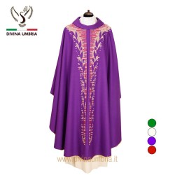 Purple chasubles out of pure wool