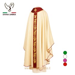White chasuble with light points
