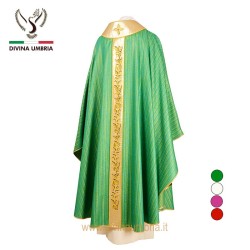 Green chasuble with light points