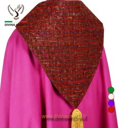 Prple Cope with raw silk hood and orphrey