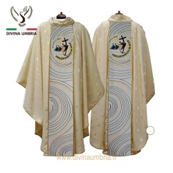 Chasubles with 2025 Jubilee official logo