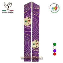 Purple stole with 2025 Jubilee official logo