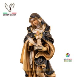 Saint Frances of Rome - Statue made of wood